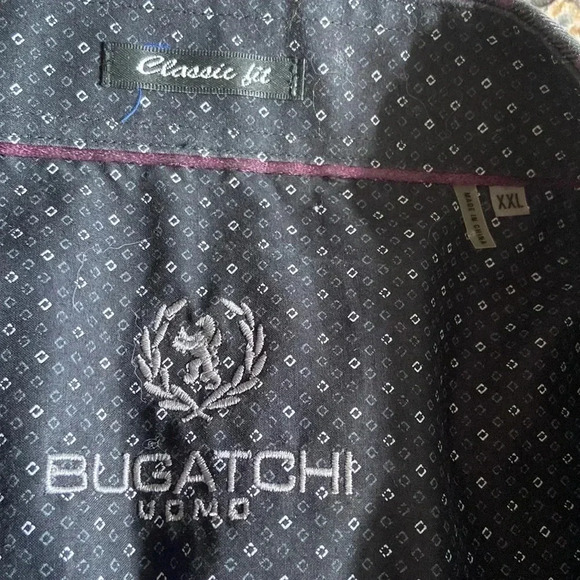Bugatchi Uomo |  Classic Fit Dress Shirt - Picture 3 of 5